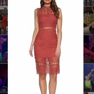 Bardot - XS Marina Lace Body-Con Dress NWT